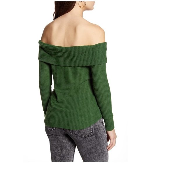 BP Off the Shoulder Knit Top - Picture 3 of 8